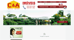 Desktop Screenshot of ceaimoveisrs.com.br