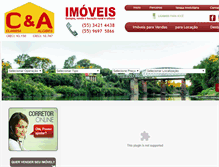 Tablet Screenshot of ceaimoveisrs.com.br